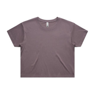 AS Colour Womens Crop Tee (Faded Mauve)