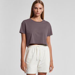 AS Colour Womens Crop Tee (Faded Mauve)