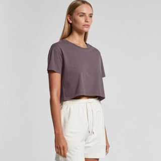 AS Colour Womens Crop Tee (Faded Mauve)