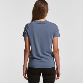 AS Colour Womens Maple Faded Tee (Faded Blue)