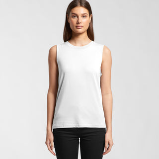 AS Colour Womens Upside Tank (White)