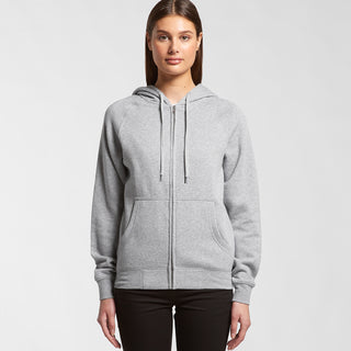 AS Colour Womens Official Zip Hood (Athletic Heather)