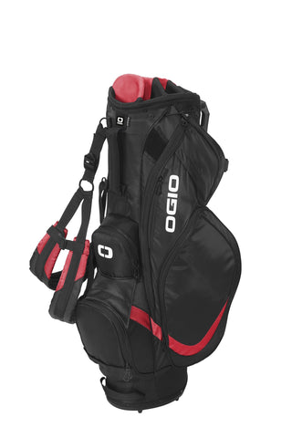 OGIO Vision 2.0 Golf Bag (Black/ Red)