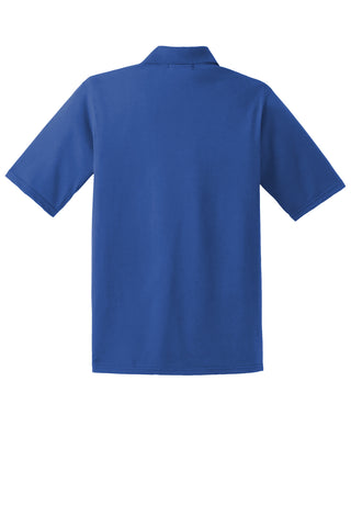 Jerzees SpotShield 5.4-Ounce Jersey Knit Sport Shirt with Pocket (Royal)