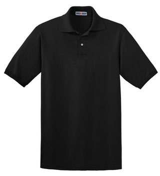 Jerzees SpotShield 5.4-Ounce Jersey Knit Sport Shirt (Black)