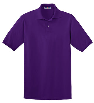 Jerzees SpotShield 5.4-Ounce Jersey Knit Sport Shirt (Deep Purple)