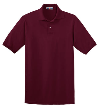 Jerzees SpotShield 5.4-Ounce Jersey Knit Sport Shirt (Maroon)