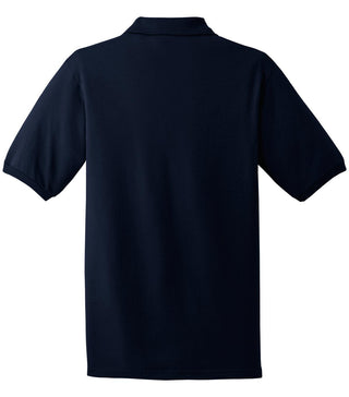 Jerzees SpotShield 5.4-Ounce Jersey Knit Sport Shirt (Navy)