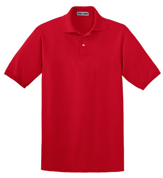 Jerzees SpotShield 5.4-Ounce Jersey Knit Sport Shirt (True Red)