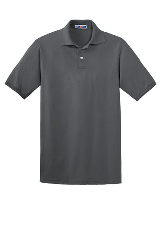 Jerzees SpotShield 5.4-Ounce Jersey Knit Sport Shirt (Charcoal Grey)