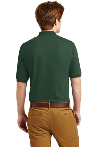 Jerzees SpotShield 5.4-Ounce Jersey Knit Sport Shirt (Forest)