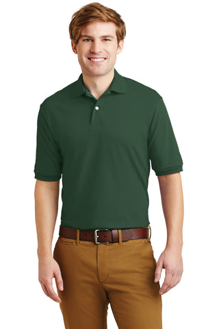 Jerzees SpotShield 5.4-Ounce Jersey Knit Sport Shirt (Forest)