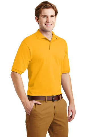 Jerzees SpotShield 5.4-Ounce Jersey Knit Sport Shirt (Gold)