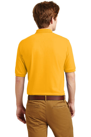 Jerzees SpotShield 5.4-Ounce Jersey Knit Sport Shirt (Gold)