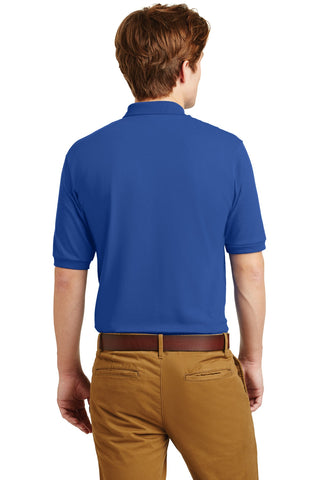 Jerzees SpotShield 5.4-Ounce Jersey Knit Sport Shirt (Royal)