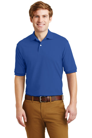 Jerzees SpotShield 5.4-Ounce Jersey Knit Sport Shirt (Royal)