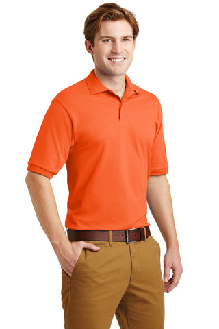 Jerzees SpotShield 5.4-Ounce Jersey Knit Sport Shirt (Safety Orange)