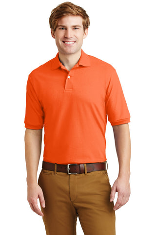 Jerzees SpotShield 5.4-Ounce Jersey Knit Sport Shirt (Safety Orange)