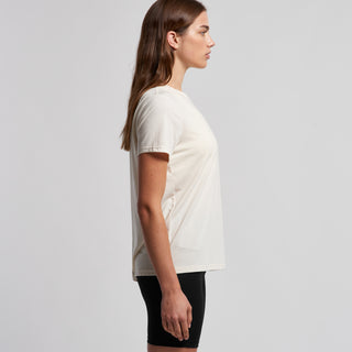 AS Colour Womens Maple Active Blend Tee (Ecru)