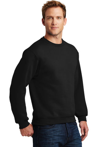 Jerzees Super Sweats NuBlend Crewneck Sweatshirt (Black)