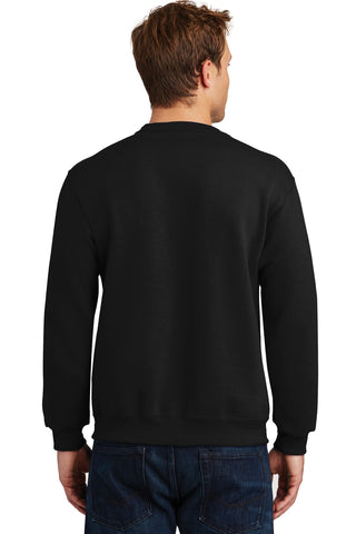 Jerzees Super Sweats NuBlend Crewneck Sweatshirt (Black)