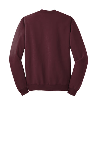 Jerzees Super Sweats NuBlend Crewneck Sweatshirt (Maroon)