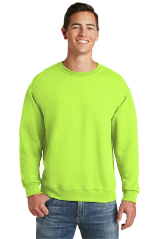 Jerzees Super Sweats NuBlend Crewneck Sweatshirt (Safety Green)