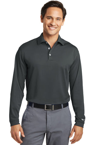 Nike Long Sleeve Dri-FIT Stretch Tech Polo (Anthracite)