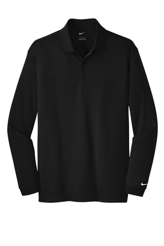 Nike Long Sleeve Dri-FIT Stretch Tech Polo (Black)