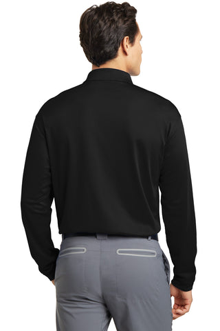 Nike Long Sleeve Dri-FIT Stretch Tech Polo (Black)