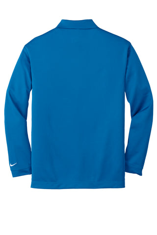 Nike Long Sleeve Dri-FIT Stretch Tech Polo (Blue Sapphire)