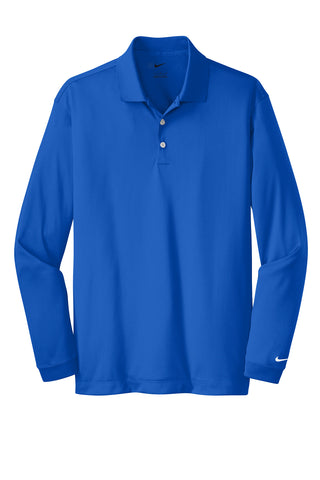 Nike Long Sleeve Dri-FIT Stretch Tech Polo (Blue Sapphire)