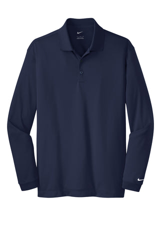 Nike Long Sleeve Dri-FIT Stretch Tech Polo (Midnight Navy)