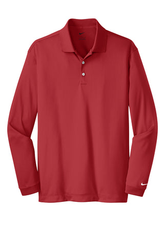 Nike Long Sleeve Dri-FIT Stretch Tech Polo (Varsity Red)