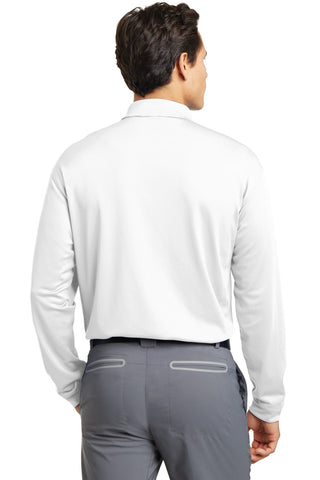 Nike Long Sleeve Dri-FIT Stretch Tech Polo (White)