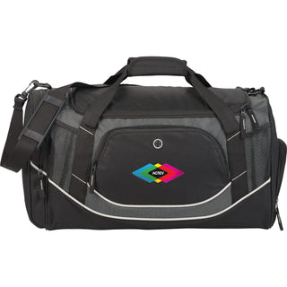 Printwear Dunes 21" Deluxe Sport Duffel Bag (Black)