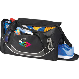 Printwear Dunes 21" Deluxe Sport Duffel Bag (Black)