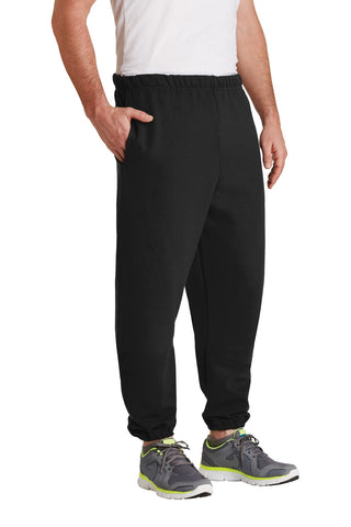 Jerzees Super Sweats NuBlend Sweatpant with Pockets (Black)