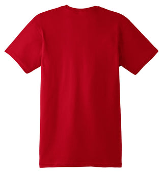 Hanes Perfect-T Cotton T-Shirt (Deep Red)