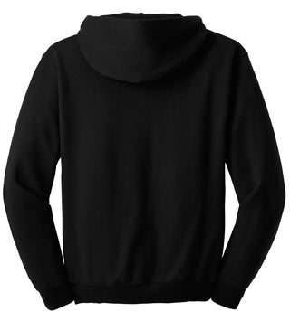 Jerzees Super Sweats NuBlend Pullover Hooded Sweatshirt (Black)