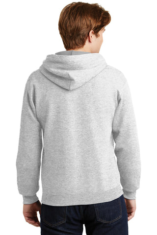Jerzees Super Sweats NuBlend Pullover Hooded Sweatshirt (Ash)