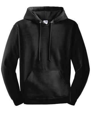 Jerzees Super Sweats NuBlend Pullover Hooded Sweatshirt (Black)