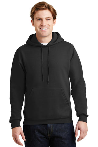 Jerzees Super Sweats NuBlend Pullover Hooded Sweatshirt (Black)