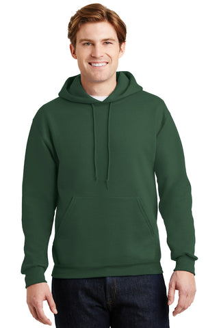 Jerzees Super Sweats NuBlend Pullover Hooded Sweatshirt (Forest Green)