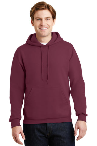 Jerzees Super Sweats NuBlend Pullover Hooded Sweatshirt (Maroon)