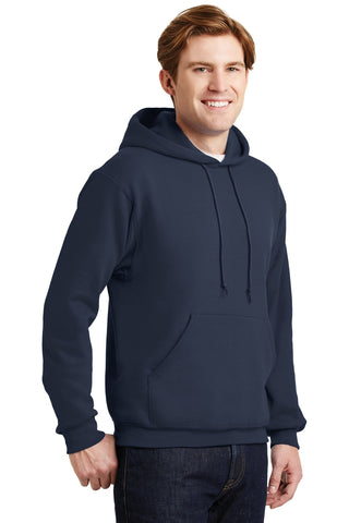 Jerzees Super Sweats NuBlend Pullover Hooded Sweatshirt (Navy)