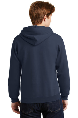 Jerzees Super Sweats NuBlend Pullover Hooded Sweatshirt (Navy)