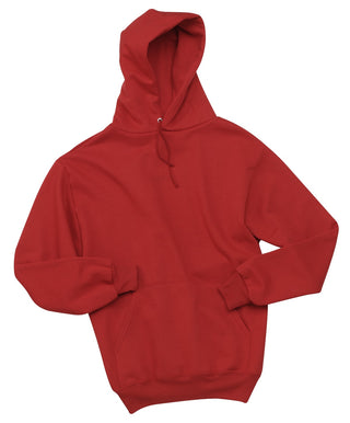 Jerzees Super Sweats NuBlend Pullover Hooded Sweatshirt (True Red)