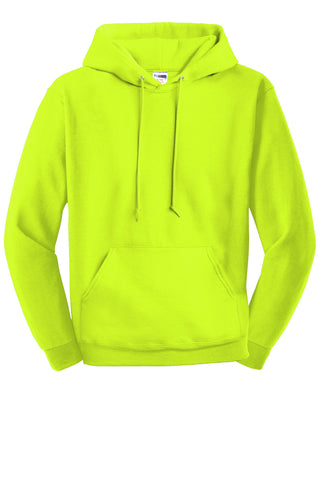 Jerzees Super Sweats NuBlend Pullover Hooded Sweatshirt (Safety Green)