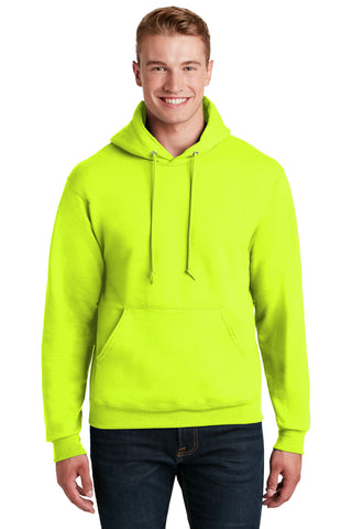 Jerzees Super Sweats NuBlend Pullover Hooded Sweatshirt (Safety Green)